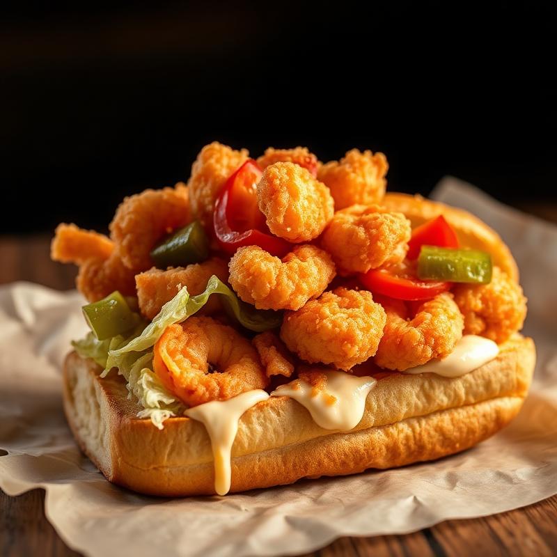 Fried Shrimp Po-Boy
