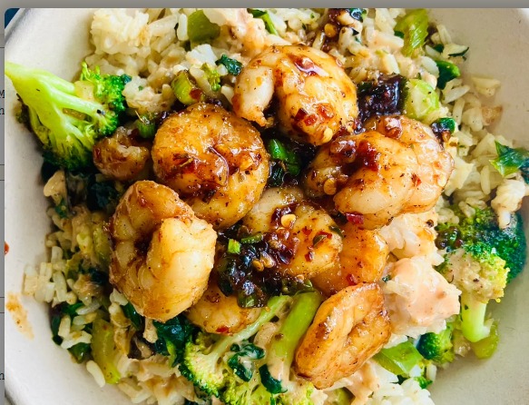 Sizzling Spice Cajun Shrimp & Rice